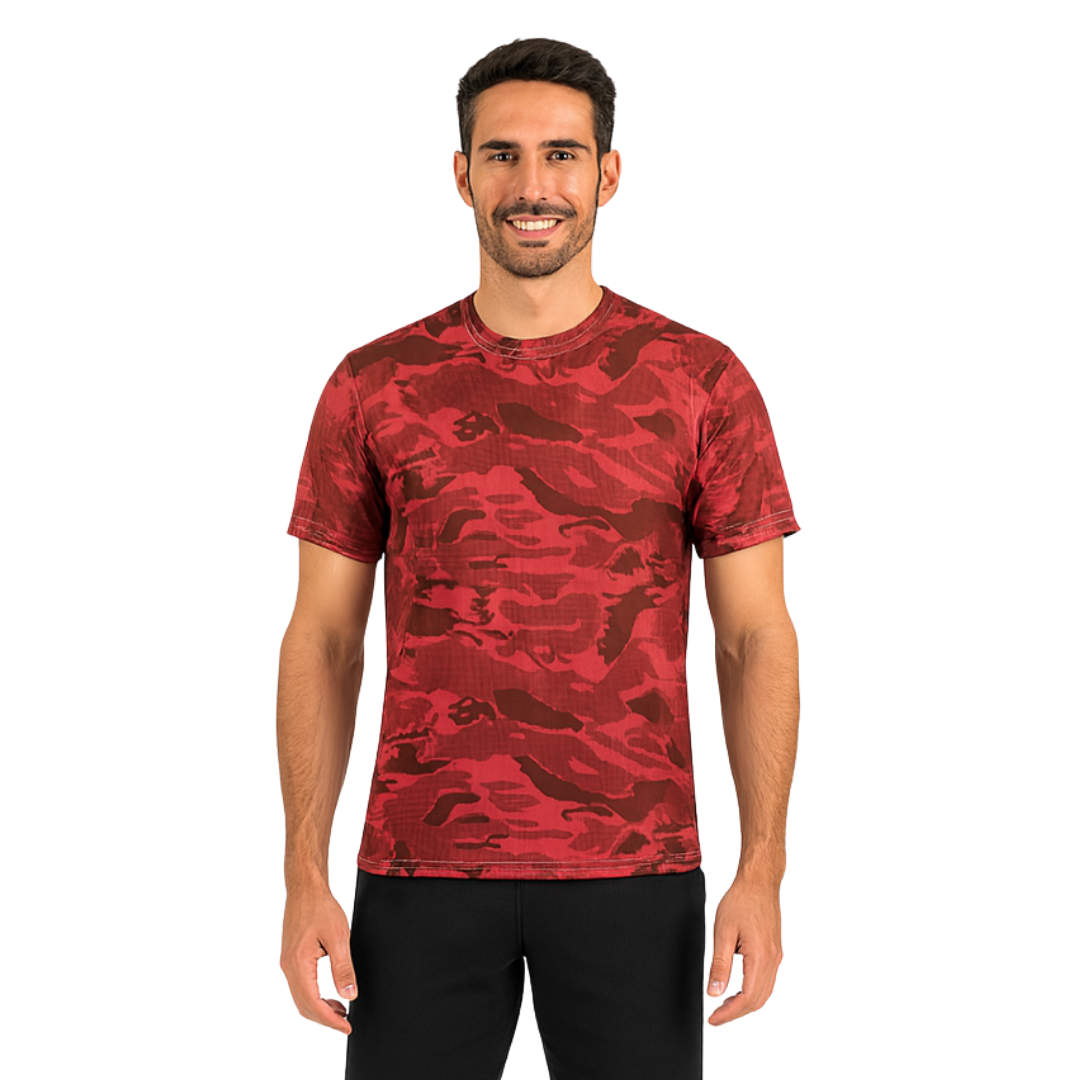 Mens A4 Camouflage T-Shirt PremierCollections
